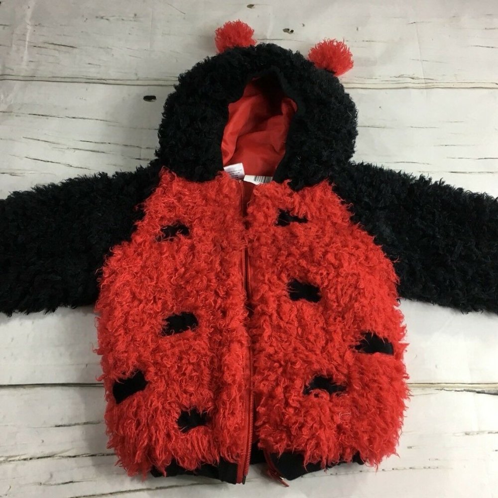Celebration Halloween 24 Month Toddler Dress Up Lady Bug Costume - Zip Hood Warm